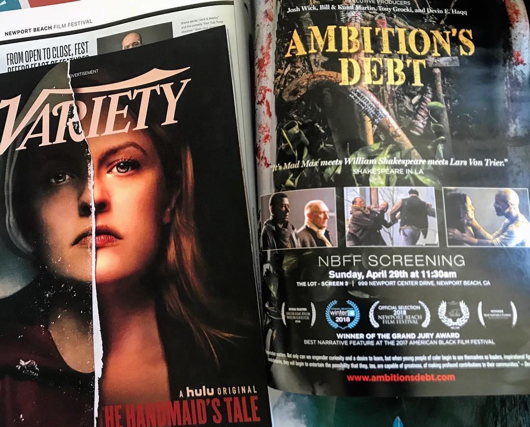 Ambition’s Debt Variety Ad for the New Port Beach Film Festival