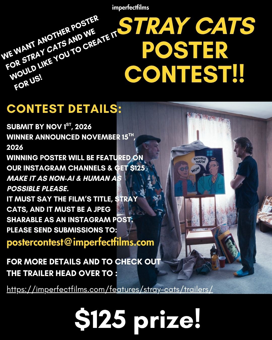 Stray Cats Poster Contest